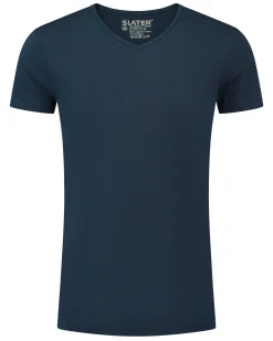 Slater ondershirts stretch V-hals 2-pack