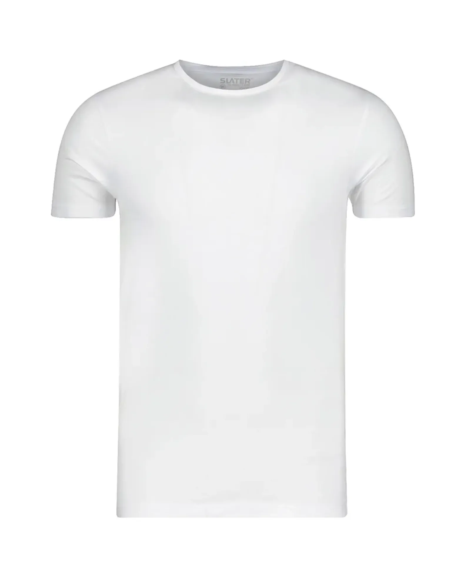 Slater ondershirts tencel stretch O-hals 2-pack