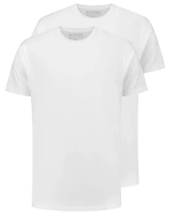 Slater regular fit T-shirts 2-pack