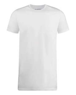 Slater T-shirts extra lang O-hals 2-pack