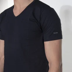 Slater T-shirts regular fit V-hals 2-pack