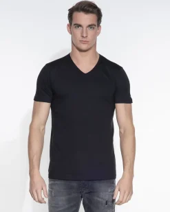 Slater T-shirts regular fit V-hals 2-pack